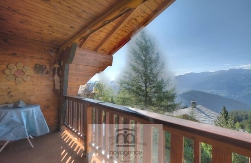 Anzere Apartment | 5-room flat (max 8 pers.) with 4 bedrooms, close to the centre with magnificent view of the Valaisan