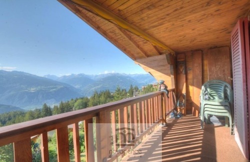 Anzere Apartment | 5-room flat (max 8 pers.) with 4 bedrooms, close to the centre with magnificent view of the Valaisan