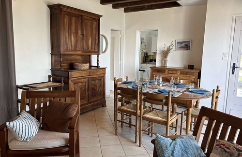 Noirmoutier-en-l'Ile House | 5-room house with enclosed garden and sea view in l'Herbaudière