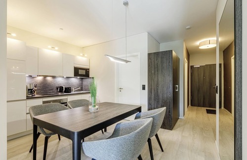 Ostseebad Wustrow Apartment | 5-star vacation apartment Achterndieck with balcony & wellness, 530 m to the Baltic Sea