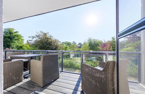 Ostseebad Wustrow Apartment | 5-star vacation apartment Achterndieck with balcony & wellness, 530 m to the Baltic Sea