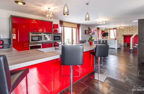 Sainte-Eulalie-d'Olt Villa | 5-star villa with heated pool and panoramic view Gîte Exception Aveyron