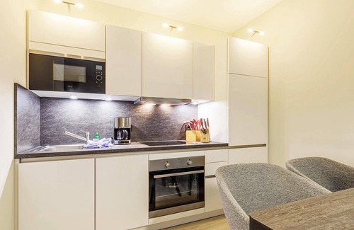 Ostseebad Wustrow Apartment | 5-star Waterkant vacation apartment with west-facing terrace and 2 bedrooms.