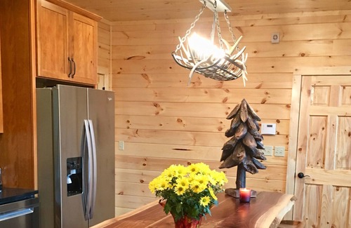 Gatlinburg - Pigeon Forge Cabin | 5 Stars! Mt LeConte Veiws, 3 King suites Sleeps 10. Theater room Pool Fire Pit