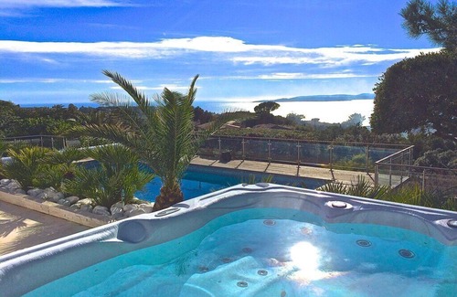 Les Issambres Villa | 5* VILLA. Superb sea view. Heated swimming pool. Jacuzzi. Sauna