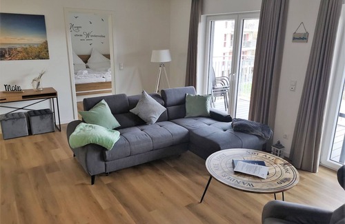 Schillig Apartment | 50.2.M Ankerplatz - Modern, high-quality vacation apartment, sauna, large balcony,
