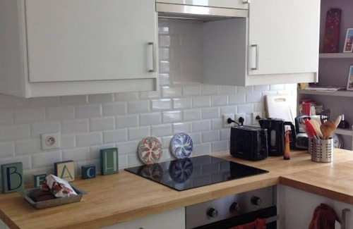 Houlgate Apartment | 50 m from the beach, large 2-room apartment renovated by architect, over-equipped, all inclusive