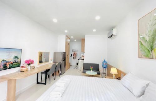 An Phu Apartment | 503 Kiwi Mordern Studio With Kitchen & Balcony