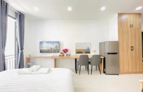 An Phu Apartment | 503 Kiwi Mordern Studio With Kitchen & Balcony