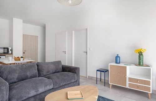 Pleneuf-Val-Andre Apartment | 50m from the beach, nice flat for 4