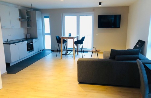 Bockingen Apartment | 50sqm suite in Heilbronn with its own underground parking garage. Temporary living in Heilbronn a.N