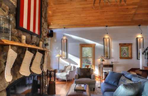 Rangeley House | 51 Blanchard - East Side Camp - Guest cottage with private dock on Rangeley Lake