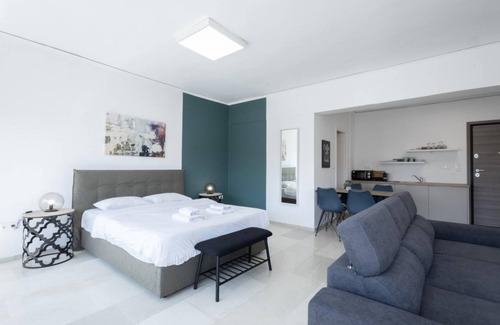 Athens City Centre Apartment | 55 m² Studio flat ∙ 1 bedroom ∙ 4 guests