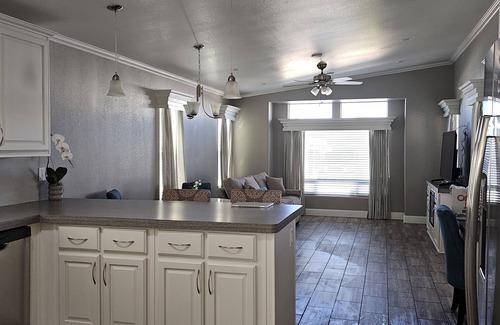 East Mesa House | 55 + Resort - Carriage Manor - 1 bedroom, 2 bath, Great room plan