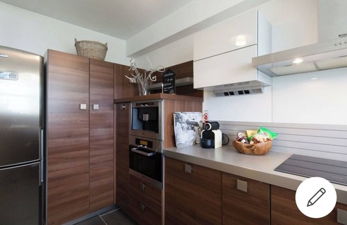 Villeneuve Loubet Beach Apartment | 55m2 Panoramic Sea View Apartment with garage included