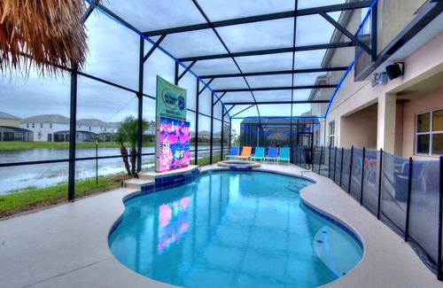 Kissimmee House | 56 Bedrooms, 4 Bowling Mansions SIDE BY SIDE, sleep 156