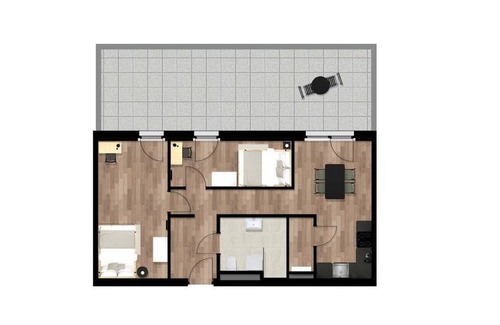 Lend Resort | 57 m² Private room ∙ 1 bedroom ∙ 1 guest