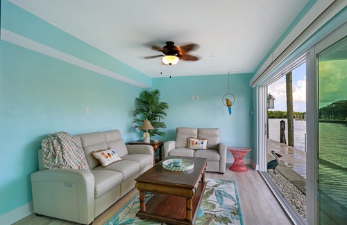 Cape Harbour House | 5862 Shell Cove Drive. Funky Fish House at Cape Harbour. on Marina with dock