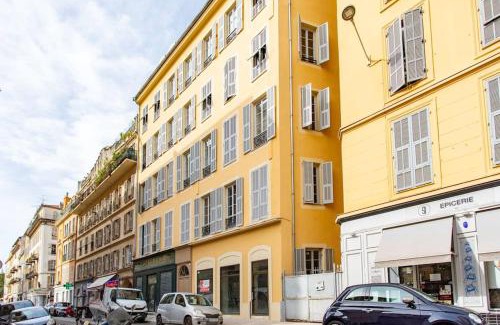 Carabacel Apartment | #59 Central balcony 5mins Old town & Sea AC WIFI
