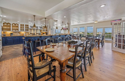 Corolla House | $5k off: Oceanfront Estate | 18BR, Sleeps 40 | Pool, Hot Tub, Events