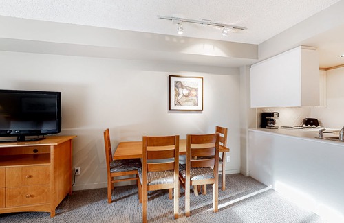 Whistler Village Apartment | 5th-Floor Studio with Jetted Tub, Fireplace, & Fitness Center - walk to lifts