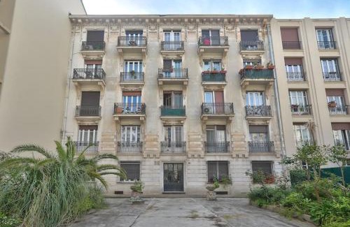 Nice City Centre Apartment | #6 1BDR Buffa 2 min from the beach and Negresco,central AC Balcony