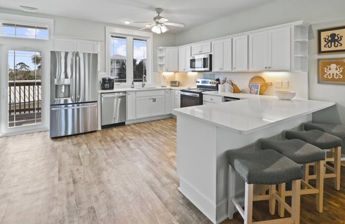 Cape San Blas House | 6 Bed/3 Bath North Cape San Blas Beach Front Home - Steps to the Ocean!
