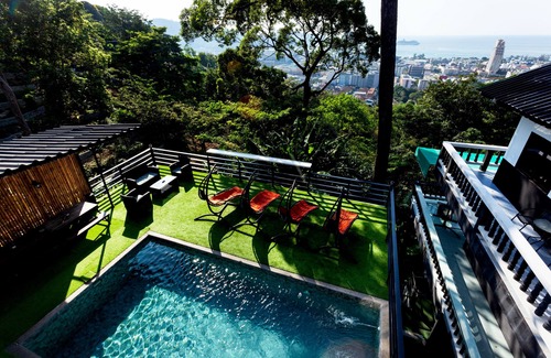 Patong Villa | 6 Bedroom POOL villa Amazing 360° SEA, mountain and city VIEW.