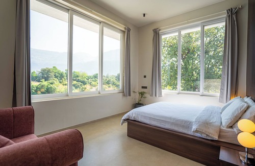 Karjat Other | 6-bedroom Scenic farmhouse in charming Karjat with WiFi, AC