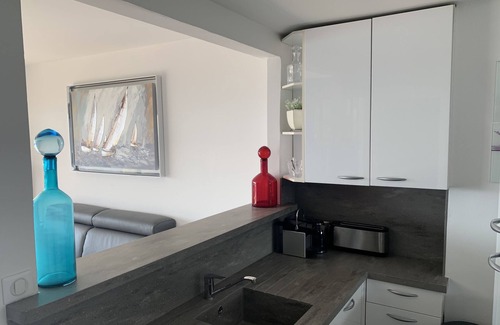Cannes City Centre Apartment | 6 Croisette - luxury apartment - 2 rooms - 7th floor - large terrace