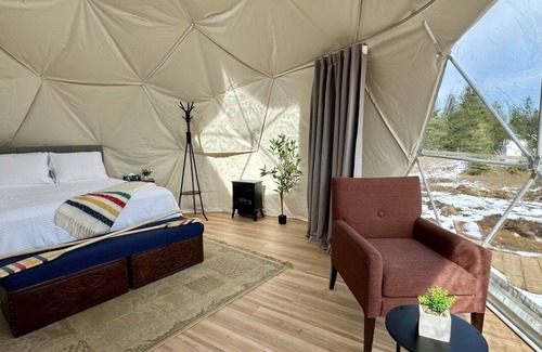 Hinton Cabin | #6 Dome - Jasper Gateway Glamping