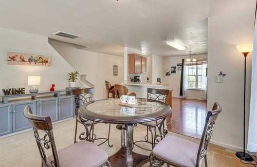 Southeast Raleigh House | 6 Mi to Dtwn Raleigh: Townhome w/Fenced Patio!