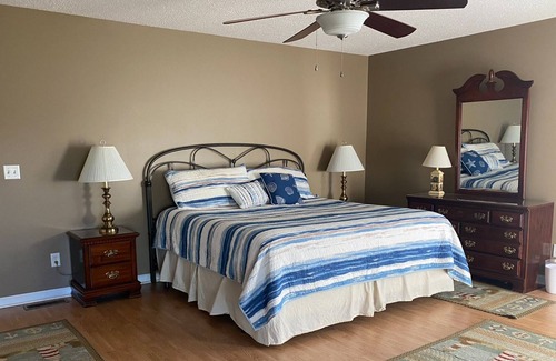 Saint Helena Island House | 6 seat golf cart included. Large 3 bedroom with beautiful view