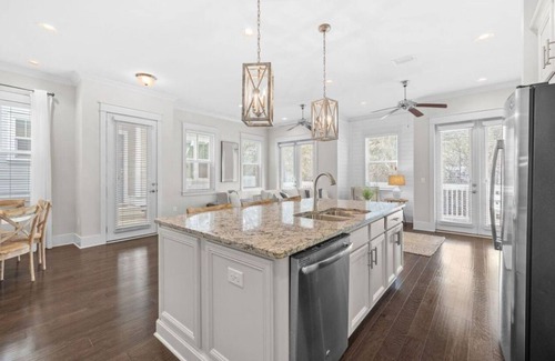 Santa Rosa Beach House | 6 Seater Golf Cart, 4 Bikes, Minutes from Alys and Rosemary, Walk to Big Chill