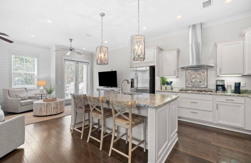 Santa Rosa Beach House | 6 Seater Golf Cart, 4 Bikes, Minutes from Alys and Rosemary, Walk to Big Chill