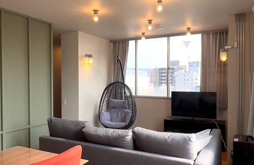 Kawara Machi Apartment | 602 Top floor 50 standard room with kitchen a/Takamatsu Kagawa