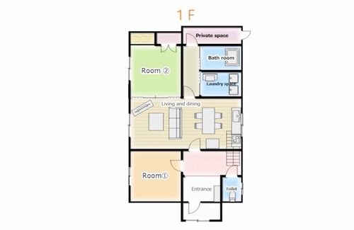 Kiyosato House | 65 m² House ∙ 2 bedrooms ∙ 8 guests