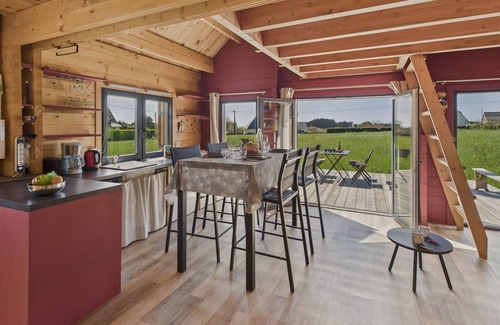 Penmarch Ski Chalet | 650m Ster beach, chalet - terrace for 4
