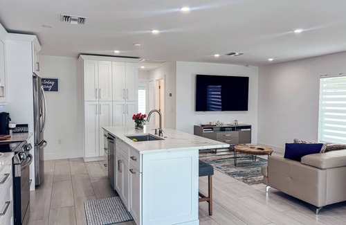 Naples Park House | 664 Naples Beach Paradise-Your Next Vacation Spot with Private Pool & Spa
