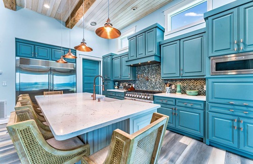 Cape San Blas House | 6bd/5.5ba Gulf Front on North Cape w/Private Pool and 360-Degree View Watchtower