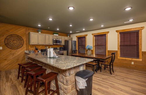 Gatlinburg Cabin | 6BR, indoor pool, game rooms, hot tub.