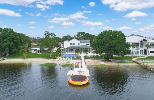 Sebring House | 6BR Lakefront Home w/Pool, Pickleball, & More!