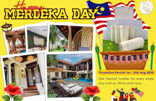 Kampung Datuk Keramat Villa | 6BR San He Yuan RIAD Private Pool Villa KLCC View by Verano