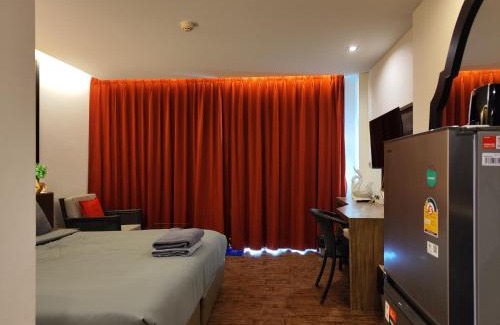Kata Apartment | 7 Floor - Pool view Studio room at TBHR near Kata beach