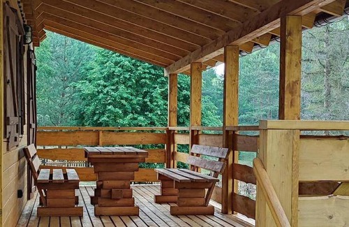 Miłomłyn Cabin | 70 m² Lodge ∙ 2 bedrooms ∙ 8 guests