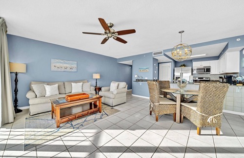 Fort Walton Beach Condo | 708 Island Princess Okaloosa Island Beachfront ~ Beach Svc Included