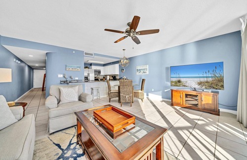 Fort Walton Beach Condo | 708 Island Princess Okaloosa Island Beachfront ~ Beach Svc Included