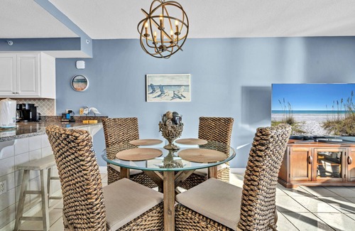 Fort Walton Beach Condo | 708 Island Princess Okaloosa Island Beachfront ~ Beach Svc Included