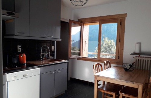La Clusaz Apartment | 75 m2 apartment, 1 spa & sauna session included, Etale view, 2 min from village.