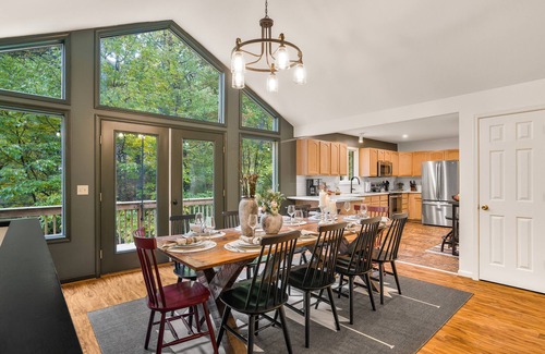 Massanutten House | 7BR Designer Home w/Hot Tub, Game Room
